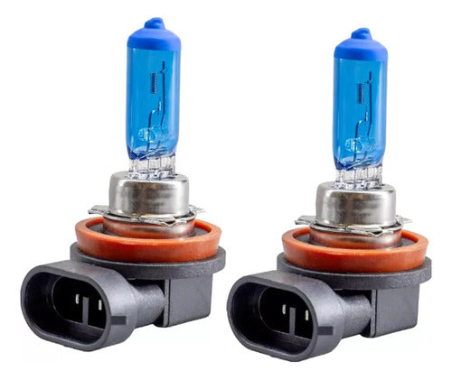 Kobo Set of 2 H11 55W 5000K Xenon Effect Halogen Lamps 1