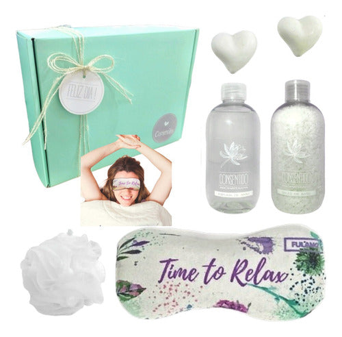 Relaxing Jasmine Aroma Spa Gift Box Set Zen N32 Happy Day - Aroma Relax Regalo Box Spa Jazmín Kit Set Zen N32 Feliz Dia
