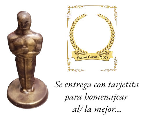 Mini Oscar Type Solid Chocolate Award Original Gift 6
