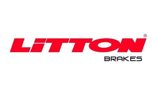 Litton Kit 2 Brake Discs for Fiat Palio 1.6 1996-2000 1