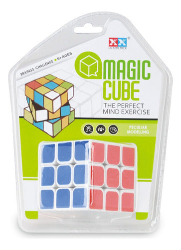 Magic Cube Cubo Magico Clasico 3 X 3 Multicolor Cod Ik0644 Loonytoys 0