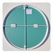 Circular 80 cm Iron Frame Mirror for Bathroom 32