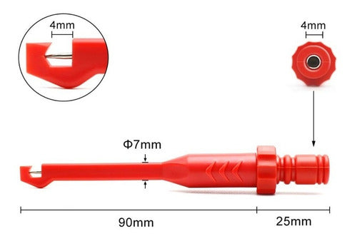 Set 2 Aguas De Prueba Y Opcion Pincha Cables Con Guia esi 7