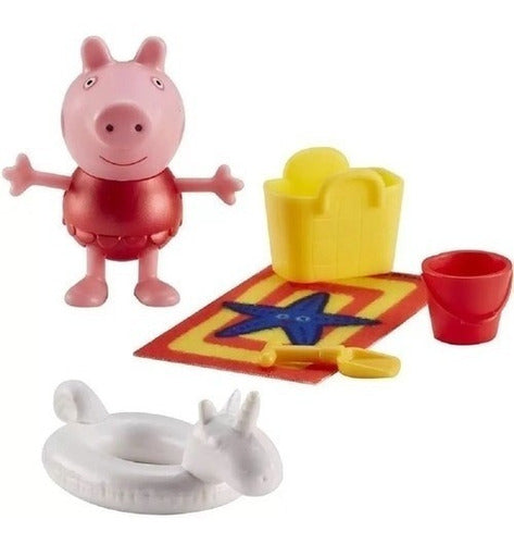 Peppa Pig - Figura Peppa Vermelha Com Acessório - Sunny 231 3