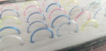 40 Hypoallergenic Nylon Nostril Nose Piercings New Colors 2