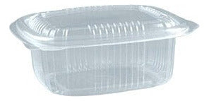 Disposable Microwave-Safe Tray with Hinged Lid 500cc X 50 Units 0