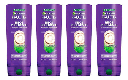 Pack Acondicionador Garnier Fructis Rizos Poderosos 200 Ml 0