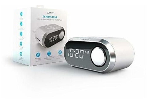 Atomi Qi Alarm Clock - Reloj Despertador De Carga Inalámbric 0