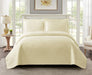 Summer Reversible Twin Bedspread Set with Pillowcase Cover 23