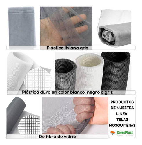 Plastic Mosquito Netting Fabric - 1.20m² 4