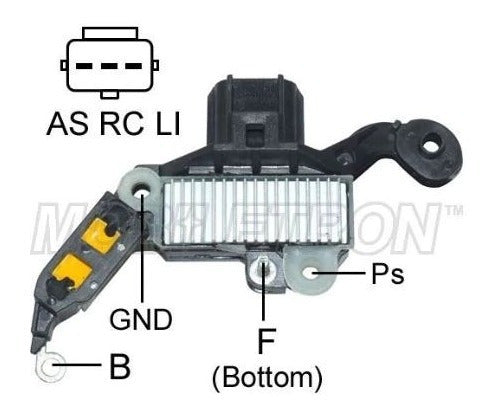 Regulador De Voltaje Ford Escort Fiesta Focus Mondeo Con Pcm 0