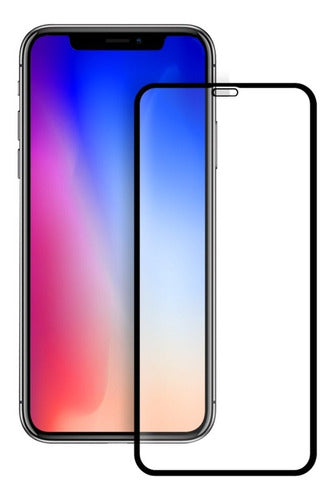 Glass Vidrio Templado Full Cover 9h Para iPhone X 0