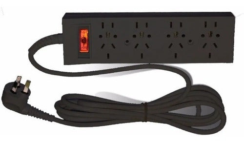 Cambre 4-Outlet Power Strip Extension Cord 3m - Universal Plug 3
