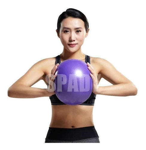 Pelota Pilates 21cm Fitness Gym Yoga Rehabilitación 5