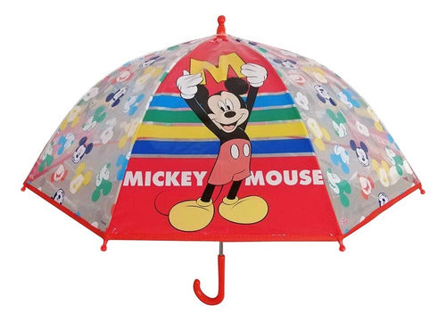 Cresko Paraguas Infantiles Mickey 17 Plegable Juguete Lluvia Niños 0