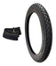 Tire + Inner Tube for Moto 250 17 HD253 Kymco Visa R 110 0