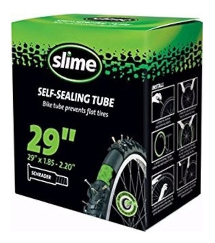 Slime Bicycle Anti-Puncture Camera 29 Valve Schrad 1