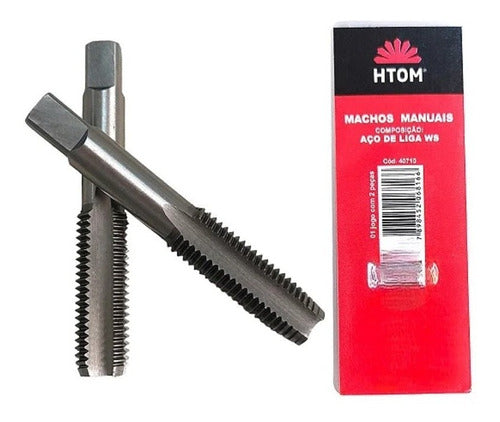 Macho Manual  3/8'' X 16 Aço De Liga Htom - 1º E 3º Machos 1