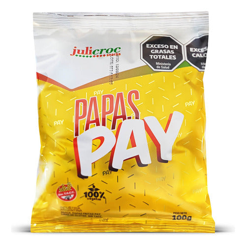 Julicroc Papas Fritas Pay Snack Sin Tacc Vegetal 100g 0