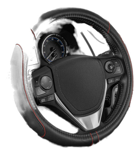 GripDrive Pro Synthetic Leather Steering Wheel Cover 13.5-14.5 0