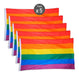 Bandera De La Diversidad 150x90cm Pack X5 Disershop 0