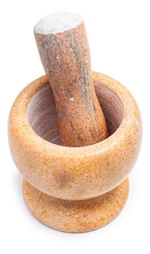 Marble Mortar and Pestle Set Assorted Colors 0