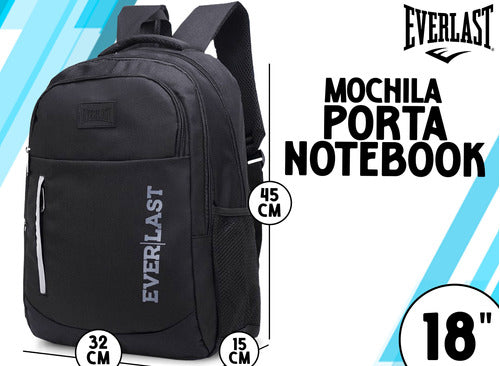 Everlast Urban Backpack Reinforced Laptop Holder Model New 1