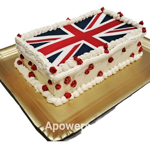 PASTELERIA PRUT Torta Temática Bandera Londres 0