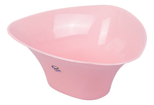 Crom Cosmos Pink Salad Bowl 0