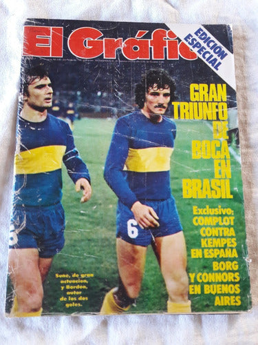 Grafico N° 3077 Año 1978 Suñe Bordon Boca Triunfo En Brasil 0