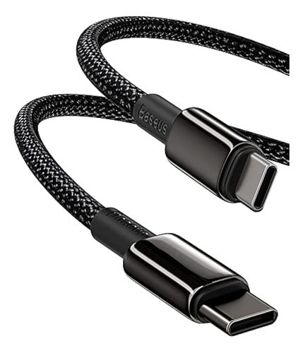 Cable Usb C, Baseus 100 W Pd 5a Qc 4.0 Cable Usb C De Carga 0