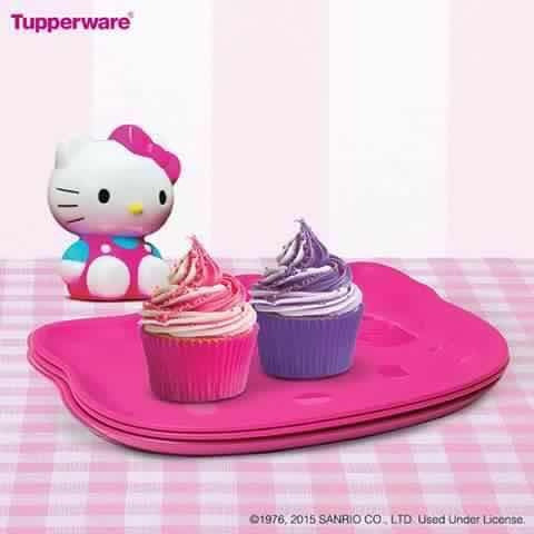 Tupperware Hello Kitty BPA-Free Plate 3