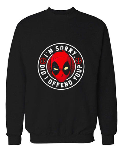 Memo Estampados Deadpool 02 Sweatshirt 0