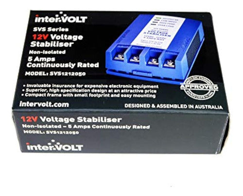 Intervolt Rugged 12v5a Dc Regulador De Voltaje Del Estabiliz 1