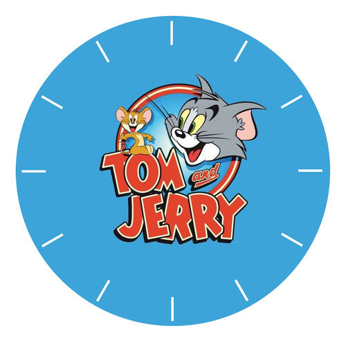 Memo Estampados Tom And Jerry Personalized Wall Clock - 40 Cm Diameter 0