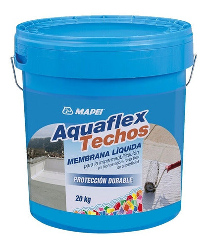 Mapei Aquaflex Techos Liquid Membrane White 20kg 0