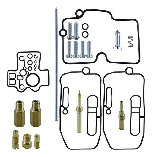 Top Racing Carburetor Repair Kit with 1/2 Body Gasket and O-Ring for WR 450 YZF 450 0