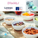 Luminarc Diwali Dinnerware Set 24 Pieces 6