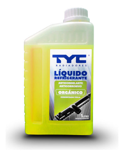 TYC Organic Concentrated Yellow Coolant 1 Liter 0