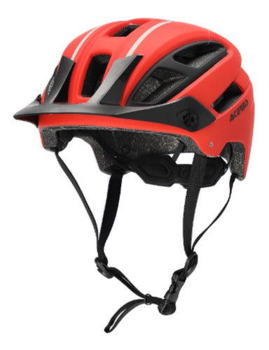 Acerbis Red Professional Cycling Helmet - Motoscba Bikers 0