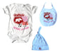 Set Baby Outfit X3 Pieces Defensores Villa Ramallo 0