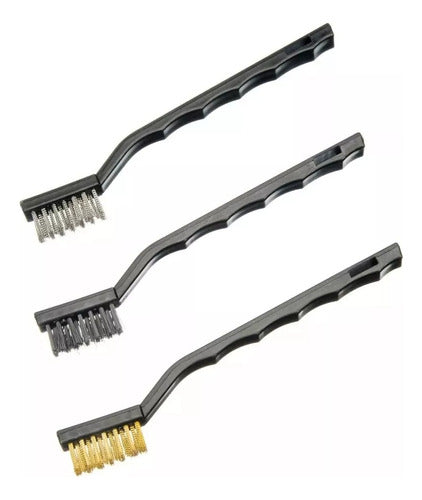 TOH Curved Wire Mini Brush Set - 3 Pieces 2