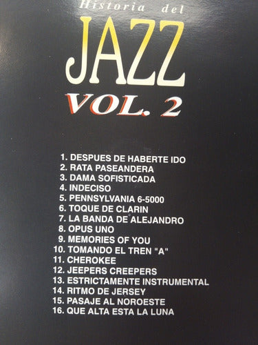 Cd Historia Del Jazz Volumen 2 Compact Disc Original 5