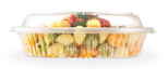 Cotnyl Disposable Microwave Safe 105 Oval Container with Lid (Pack of 100) 1