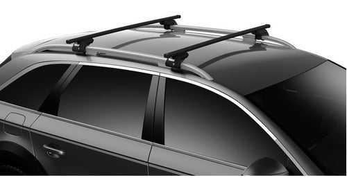 Thule Squarebar Evo Roof Rack Kit for Subaru Forester 1