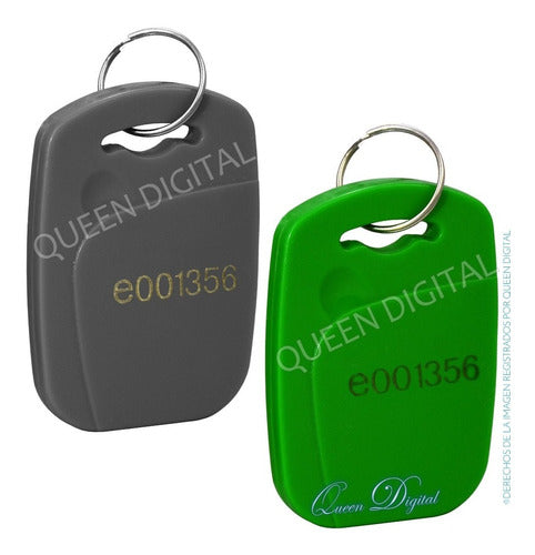 Queen Digital Llavero Llave Rfid Virgen Grabable Regrabable 13.56mhz X10u 1