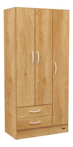 Eldo Omar Mosconi Placard Pack 23 - 3 Doors, 2 Drawers Bedroom Cabinet 0