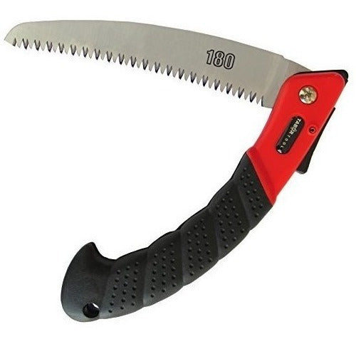 Tabor Tools TTS25A Folding Saw with Curved Blade and Handle 0