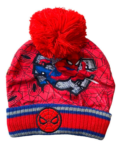 Marvel Spiderman Pompon Kids Hat 0