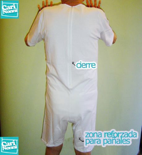 Adult Diaper Protector Pajamas for Alzheimer's Patients - New! 1